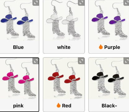 Trail ride earrings