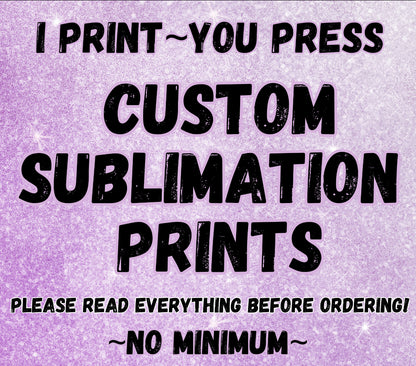 Sublimation Prints