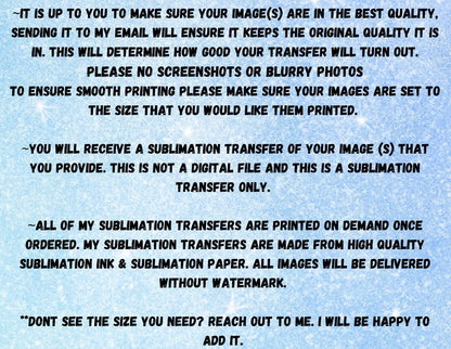 Sublimation Prints